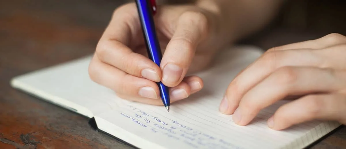 Journaling for sobriety