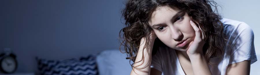 woman lacking coping skills