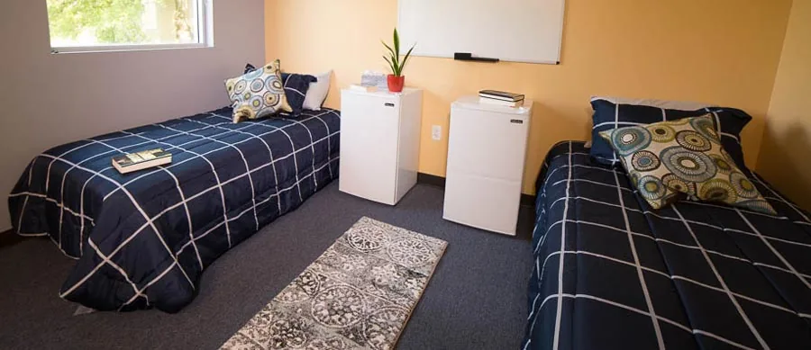 sober living shared bedroom