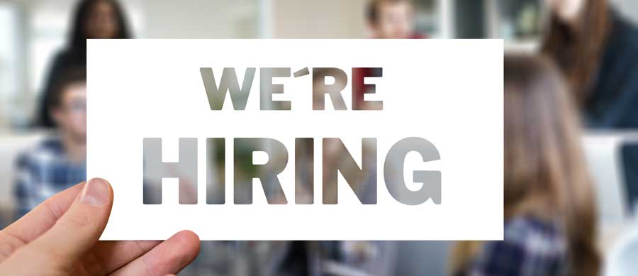 hiring sign