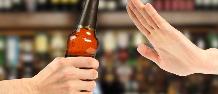 person in recovery dealing with cravings