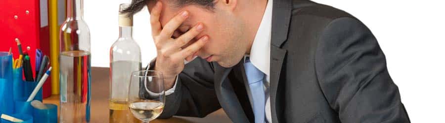 man abuses at work