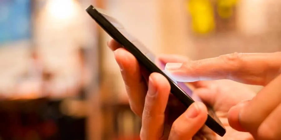 client using Eudaimonia mobile app