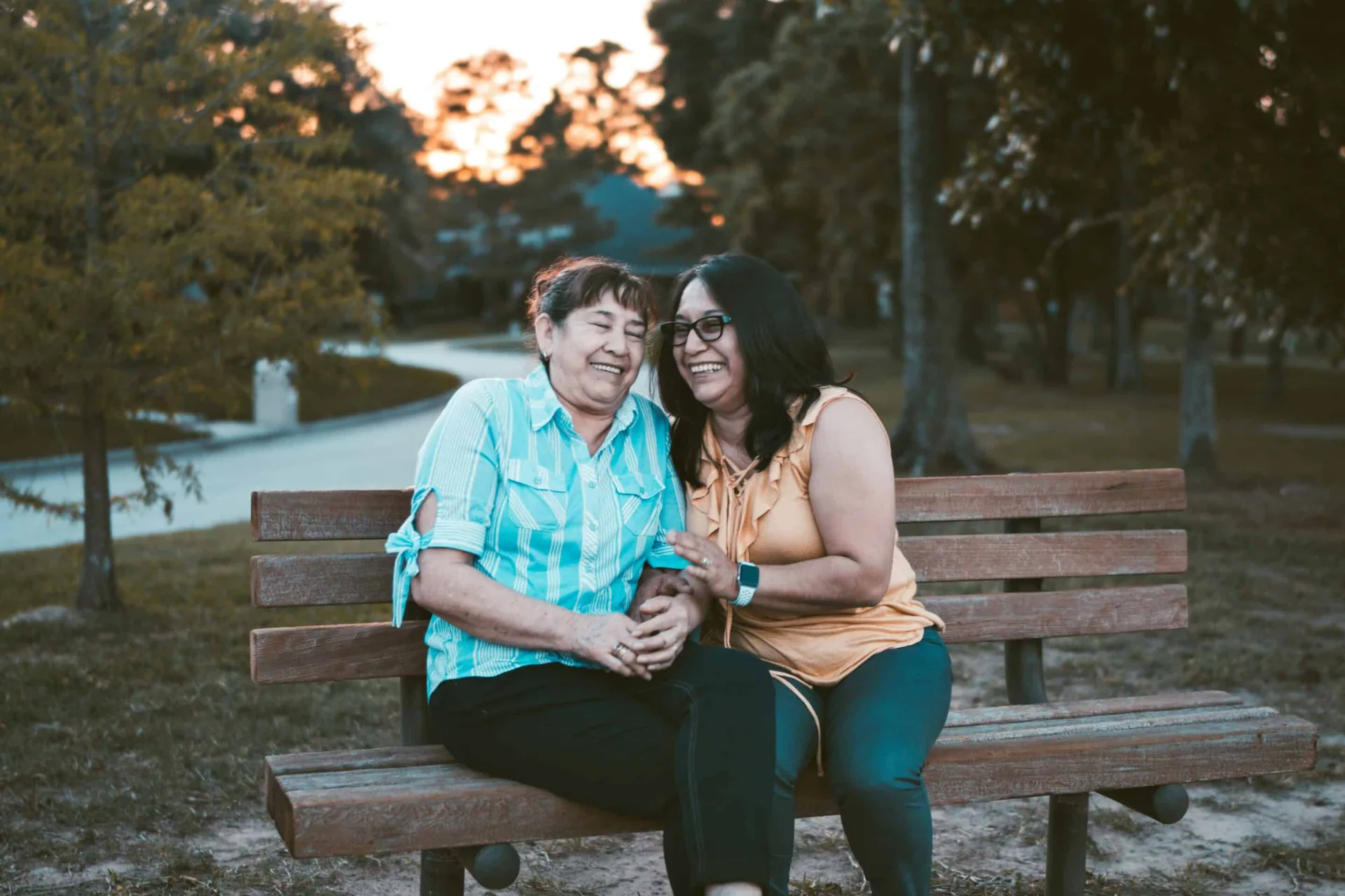 Family members sharing encouragement during sober living recovery.